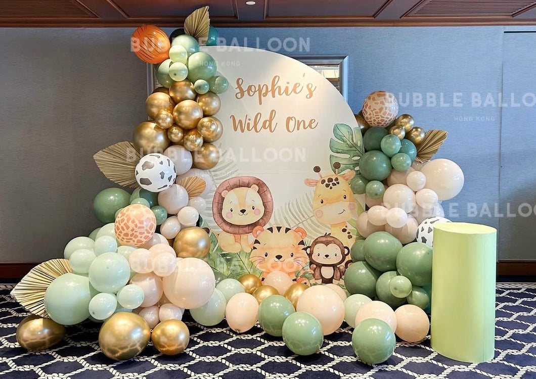 森林風綠色佈置套裝