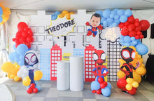 Load image into Gallery viewer, 漫畫風蜘蛛俠主題佈置套裝