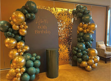 Load image into Gallery viewer, 翡翠金影：尊貴定製拱門氣球佈置套裝