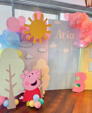 Load image into Gallery viewer, 「粉紅豬小妹 · 夢幻家園」Peppa Pig 主題生日佈置套裝