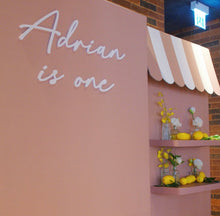 Load image into Gallery viewer, 🍋【法式浪漫】煙粉紅檸檬小店主題佈置套餐 | Dusty Pink Lemon Boutique Backdrop Set ✨