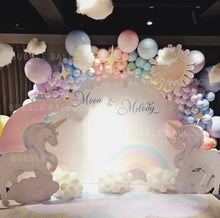 Load image into Gallery viewer, Unicorn theme 生日佈置套裝