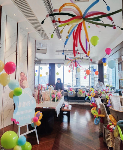 煙花氣球佈置套裝