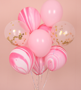 10吋瑪瑙乳膠氣球 - Bubble Balloon HK