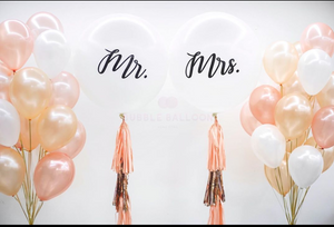 Mr. & Mrs. 超大氣球套裝