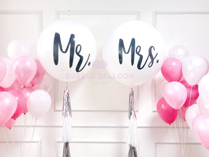 Mr. & Mrs. 超大氣球套裝
