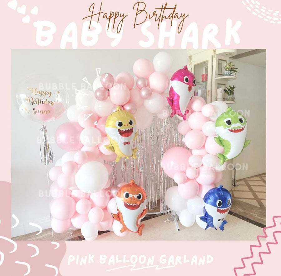 
Baby Shark 主題氣球佈置套裝