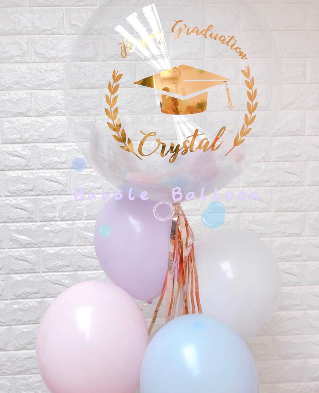 畢業水晶氣球套裝 3 - Bubble Balloon HK