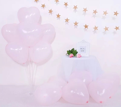 10吋心形乳膠氣球 - Bubble Balloon HK