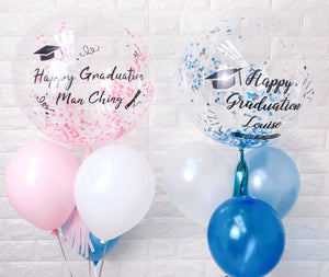 畢業水晶氣球（紙碎版） - Bubble Balloon HK